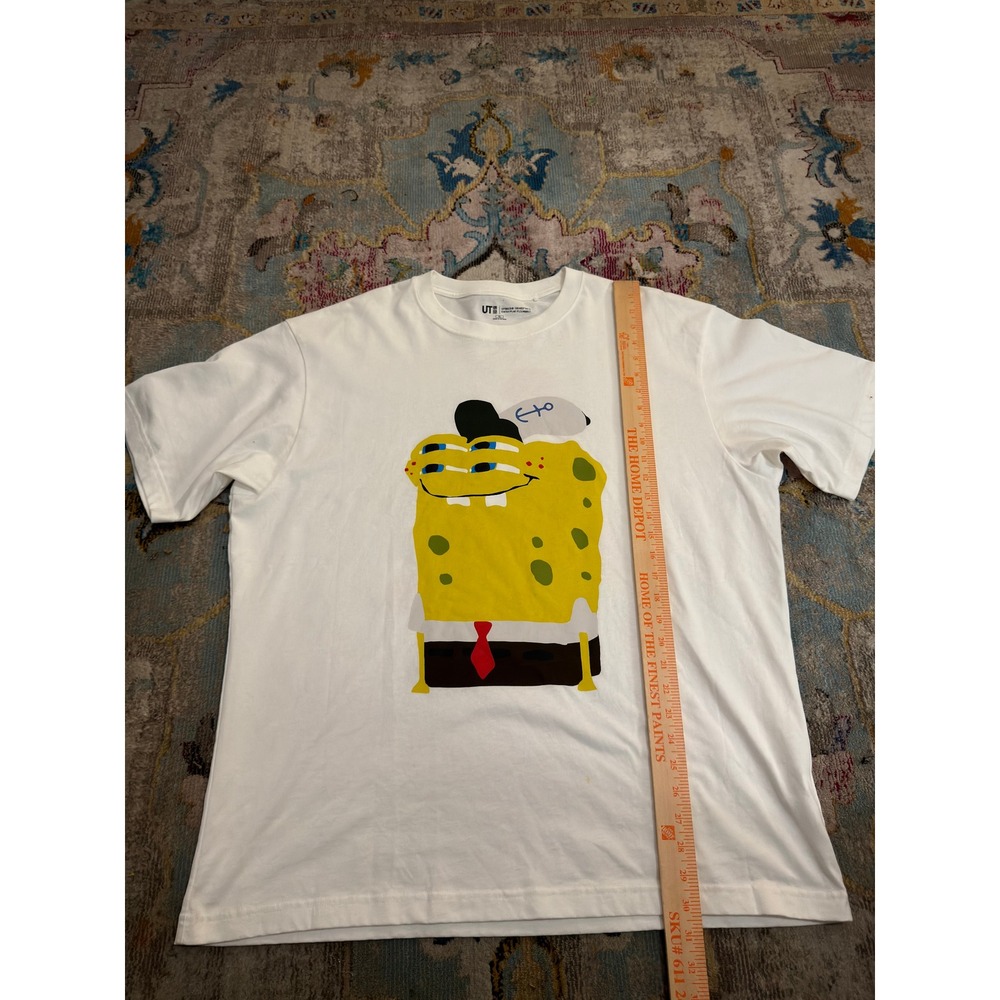 Uniqlo CPFM Spongebob Squarepants Graphic Tee White XL